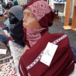 ULIZE Handmade  Cotton scarf with warm fleece lining
