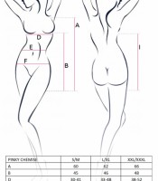 AVANUA PINKY night dress with thongs