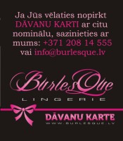 BurlesQue DĀVANU KARTE 