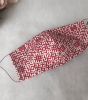 ULIZE Handmade Raiba AR LATVISKU RAKSTU Face mask