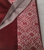 ULIZE Handmade  Cotton scarf with warm fleece lining